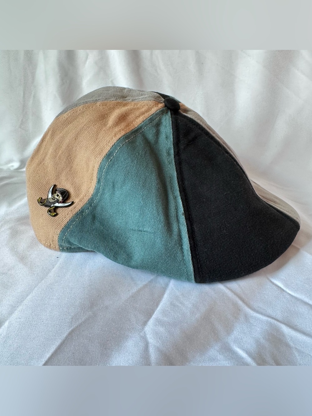 Boston Scally Co. Captain Treasure Edition Cap With Pin Size XL Colorblock Hat